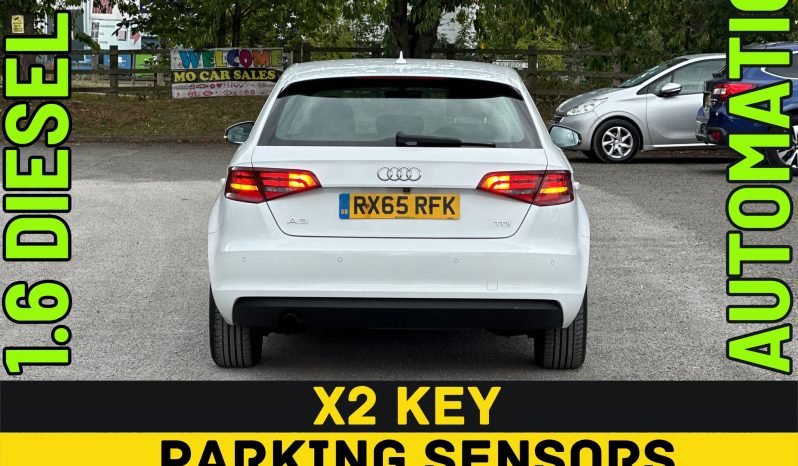 
								AUTOMATIC_1.6 DIESEL_2015 Audi A3_ULEZ Free_£20 Tax_102k Miles_11m MOT_Sat-Nav_B’tooth full									