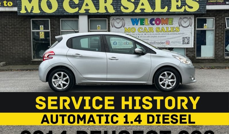 
								AUTOMATIC_1.4 Diesel_2014 Peugeot 208_£20 Tax_MOT-June 2026_98k Mile_T-Belt DONE_Warranty full									