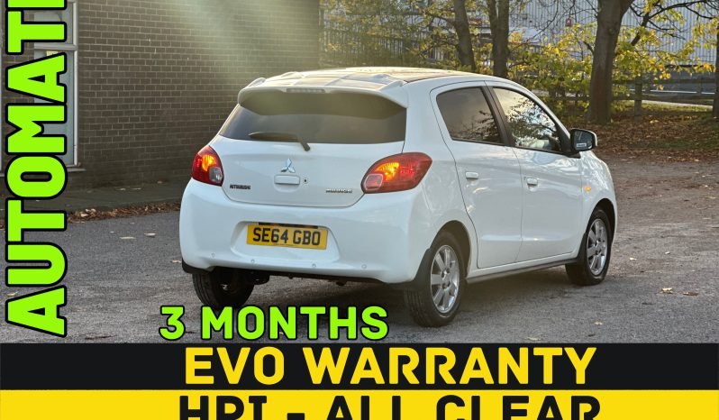 AUTOMATIC_1.2 Petrol_2015 Mitsubishi Mirage_£20 Tax_53k Miles_10m MOT_3m Evo Warranty_FXD PRICE full
