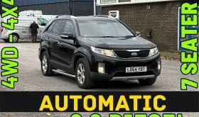 AUTOMATIC_7 Seater_4WD 2.2 Diesel_2014 Kia Sorento_95k Miles_11m MOT_Sat-Nav_3 months Evo Warranty_