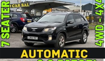
									AUTOMATIC_7 Seater_4WD 2.2 Diesel_2014 Kia Sorento_95k Miles_11m MOT_Sat-Nav_3 months Evo Warranty_ full								