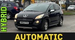 AUTOMATIC_4WD_2.0 Diesel-Hybrid_2013 Peugeot 3008_£20 Tax_10m MOT_105k Miles_Sat-Nav_FXD PRICE