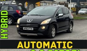 AUTOMATIC_4WD_2.0 Diesel-Hybrid_2013 Peugeot 3008_£20 Tax_10m MOT_105k Miles_Sat-Nav_FXD PRICE
