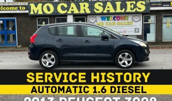 
									AUTOMATIC_1.6 Diesel_2013 Peugeot 3008_£20 Tax_62k Miles_12m MOT_B’tooth_3m Warranty_FXD PRICE full								