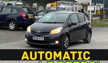 
									AUTOMATIC_1.3 Petrol_2012 Toyota Yaris_12m MOT_99k Miles_Service History_Bluetooth_Rev Camera_x2 Keys_3 months Evo Warranty_ full								