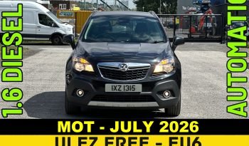 
									AUTOMATIC_1.6 Diesel_2015 Vauxhall Mokka_ULEZ Free_10m MOT_106k Mile_Sat-Nav_Btooth_3m Evo Warranty full								