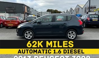 
									AUTOMATIC_1.6 Diesel_2013 Peugeot 3008_£20 Tax_62k Miles_12m MOT_B’tooth_3m Warranty_FXD PRICE full								