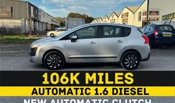 
									AUTOMATIC_1.6 Diesel_2011 Peugeot 3008_10m MOT_106k Miles_New Auto Clutch_3m Warranty_FXD PRICE full								
