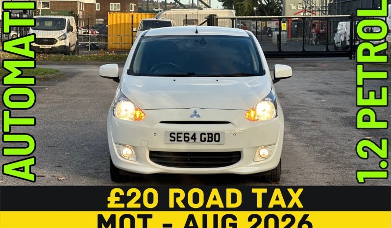AUTOMATIC_1.2 Petrol_2015 Mitsubishi Mirage_£20 Tax_53k Miles_10m MOT_3m Evo Warranty_FXD PRICE full