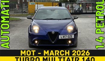 
									AUTOMATIC_1.4 Petrol_2017 Alfa Romeo Mito_73k Miles_MOT-March 2026_Sat-Nav_SPORTS Sound_3 months Evo Warranty full								