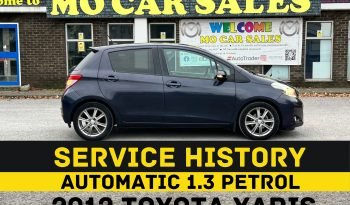 
									AUTOMATIC_1.3 Petrol_2012 Toyota Yaris_12m MOT_99k Miles_Service History_Bluetooth_Rev Camera_x2 Keys_3 months Evo Warranty_ full								