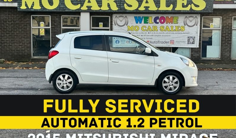 AUTOMATIC_1.2 Petrol_2015 Mitsubishi Mirage_£20 Tax_53k Miles_10m MOT_3m Evo Warranty_FXD PRICE full