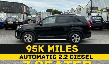 
									AUTOMATIC_7 Seater_4WD 2.2 Diesel_2014 Kia Sorento_95k Miles_11m MOT_Sat-Nav_3 months Evo Warranty_ full								