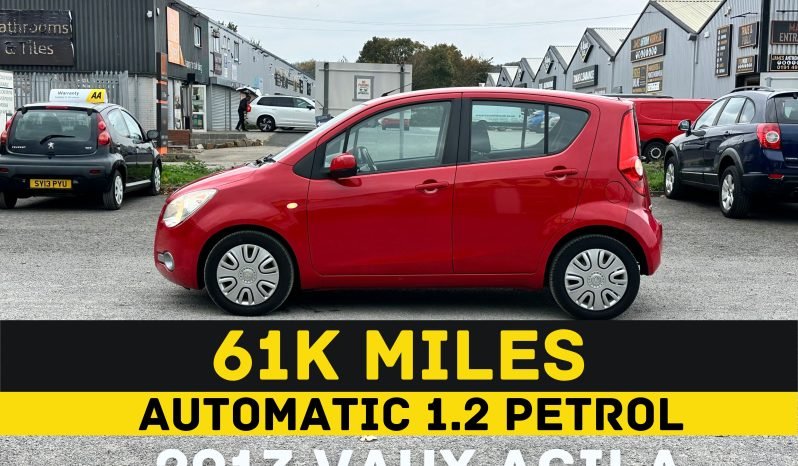 
								AUTOMATIC_1.2 Petrol_2013 Vauxhall Agila_62k Miles_12m MOT_Srvc Hstry_x2 Key_Evo Warranty_ full									
