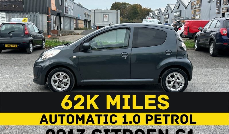 
								AUTOMATIC_1.0 Petrol_2013 Citroen C1_£20 Tax_62k Miles_10m MOT_Bluetooth_3m Evo Warranty_ full									