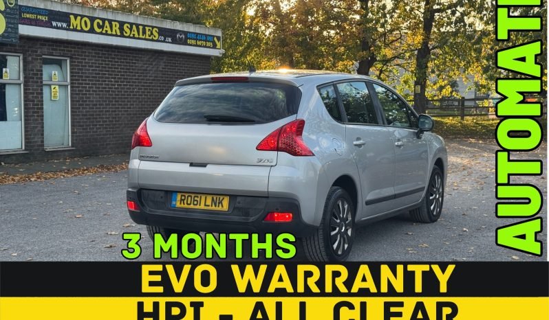 
								AUTOMATIC_1.6 Diesel_2011 Peugeot 3008_10m MOT_106k Miles_New Auto Clutch_3m Warranty_FXD PRICE full									