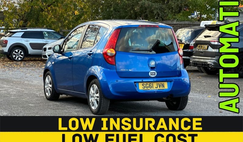 
								AUTOMATIC_1.2 Petrol_2012 Vauxhall Agila_60k Miles_12m MOT_Srvc Hstry_3m Evo Warranty_ full									
