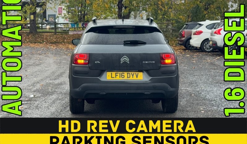 
								AUTOMATIC_1.6 Diesel_2016 Citroen C4 Cactus_£20 Tax_6m MOT_103k Mile_Sat-Nav_Bluetooth_HD Rev CAM_3 months Evo Warranty_ full									