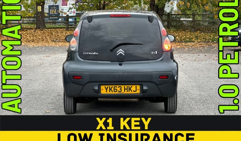 
								AUTOMATIC_1.0 Petrol_2013 Citroen C1_£20 Tax_62k Miles_10m MOT_Bluetooth_3m Evo Warranty_ full									