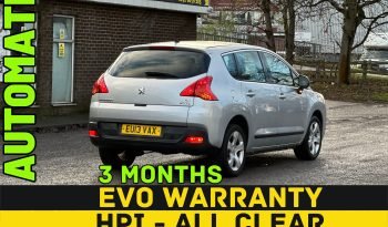 
									AUTOMATIC_1.6 Diesel_2013 Peugeot 3008_£35 Tax_84k Miles_9m MOT_B’tooth_3 months Evo Warranty_ full								