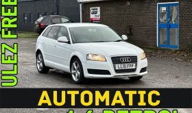 AUTOMATIC_1.6 Petrol_2010 Audi A3_ULEZ Free_5m MOT_138k Miles_Full Leather_Bluetooth_Parking Sensors_x2 Keys_