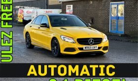 AUTOMATIC_2.1 Diesel 2015 Mercedes Benz C220_ULEZ_£30 Tax_12m MOT_123k Miles_Service History_Sat-Nav_Bluetooth_HD Rev Camera_Full Leather_3 months Evo Warranty_