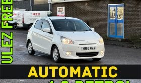 AUTOMATIC_1.2 Petrol_2014 Mitsubishi Mirage_£20 Tax_12m MOT_81k Miles_Media Screen_x2 Keys_3 months Evo Warranty_
