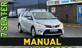 7 SEATER_1.6 Diesel-MANUAL_2015 Toyota Verso_ULEZ_£35 Tax_12m MOT_104k Mile_Service History_Bluetooth_HD Rev Camera_Parking Sensors_3 months Evo Warranty_
