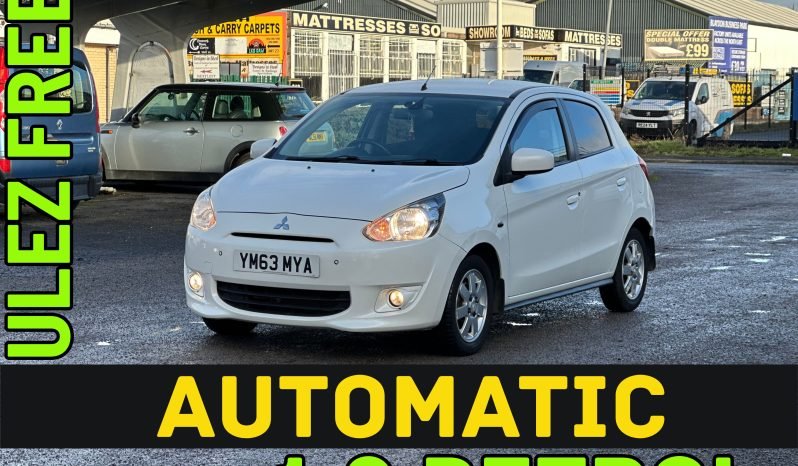 
								AUTOMATIC_1.2 Petrol_2014 Mitsubishi Mirage_£20 Tax_12m MOT_81k Miles_Media Screen_x2 Keys_3 months Evo Warranty_ full									