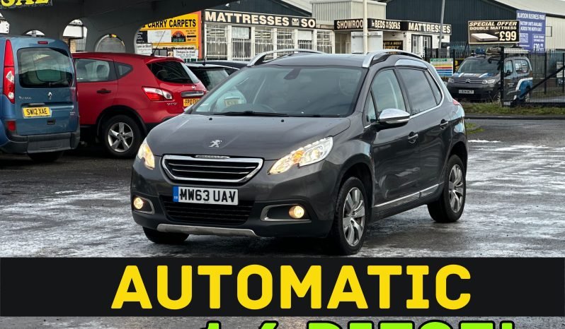 
								AUTOMATIC_1.6 Diesel_2014 Peugeot 2008_£20 Tax_06m MOT_88k Miles_ Bluetooth_Parking Sensors_3 months Evo Warnty_ full									