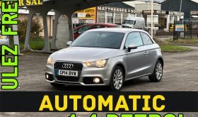 AUTOMATIC_1.4 Petrol_2014 Audi A1_£35 Tax_MOT-July 26_110k Miles_Bluetooth_Parking Sensors_x2 Keys_3 months Evo Warranty_