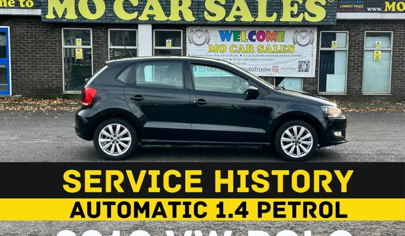 
								AUTOMATIC_1.4 Petrol_2010 VW Polo_MOT-Sept 2026_117k Miles_Service History_Parking Sensors_3 months Evo Warranty_ full									