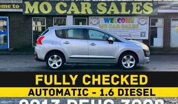 
									AUTOMATIC_1.6 Diesel_2013 Peugeot 3008_£35 Tax_84k Miles_9m MOT_B’tooth_3 months Evo Warranty_ full								