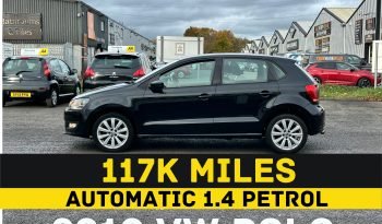 
									AUTOMATIC_1.4 Petrol_2010 VW Polo_MOT-Sept 2026_117k Miles_Service History_Parking Sensors_3 months Evo Warranty_ full								