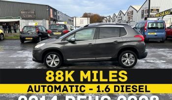 
									AUTOMATIC_1.6 Diesel_2014 Peugeot 2008_£20 Tax_06m MOT_88k Miles_ Bluetooth_Parking Sensors_3 months Evo Warnty_ full								