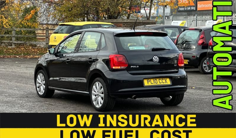 
								AUTOMATIC_1.4 Petrol_2010 VW Polo_MOT-Sept 2026_117k Miles_Service History_Parking Sensors_3 months Evo Warranty_ full									