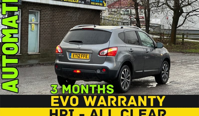 
								AUTOMATIC_1.6 Petrol_2012 Nissan Qashqai_12m MOT_95k Miles_Sat-Nav_360 Cam_x2 Keys_3m Evo Warranty full									