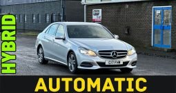 AUTOMATIC_2.1 HYBRID-Diesel 2013 Mercedes Benz E300_£20 Tax_7m MOT_120k Miles_Sat-Nav_Bluetooth_Parking Sensors_Full Leather_CAT-N 2021_3 months EVo Warranty_