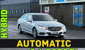 AUTOMATIC_2.1 HYBRID-Diesel 2013 Mercedes Benz E300_£20 Tax_7m MOT_120k Miles_Sat-Nav_Bluetooth_Parking Sensors_Full Leather_CAT-N 2021_3 months EVo Warranty_