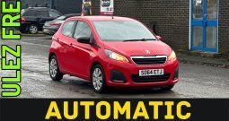 AUTOMATIC_1.0 Petrol_2014 Peugeot 108_£20 Tax_9m MOT_95k Miles_Bluetooth_Media Screen_x2 Keys_3 months Evo Warranty_