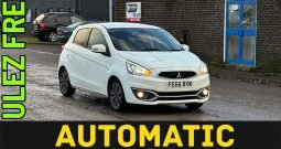 AUTOMATIC_1.2 Petrol_2016 Mitsubishi Mirage_£20 Tax_9m MOT_90k Miles_Full Leather_Bluetooth_Parking Sensors_x2 Keys_3 months Evo Warranty_