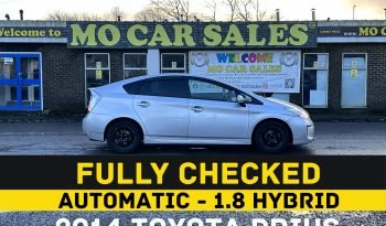 
									AUTOMATIC_1.8 HYBRID-Petrol 2014 Toyota Prius_£20 Tax_12m MOT_232k Mile_Fully Checked_Full Leather_Bluetooth_HD Rev Camera_x2 Keys_3 months EVo Warranty. full								