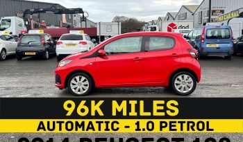 
									AUTOMATIC_1.0 Petrol_2014 Peugeot 108_£20 Tax_9m MOT_95k Miles_Bluetooth_Media Screen_x2 Keys_3 months Evo Warranty_ full								