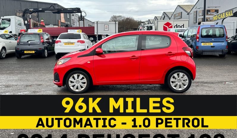 
								AUTOMATIC_1.0 Petrol_2014 Peugeot 108_£20 Tax_9m MOT_95k Miles_Bluetooth_Media Screen_x2 Keys_3 months Evo Warranty_ full									