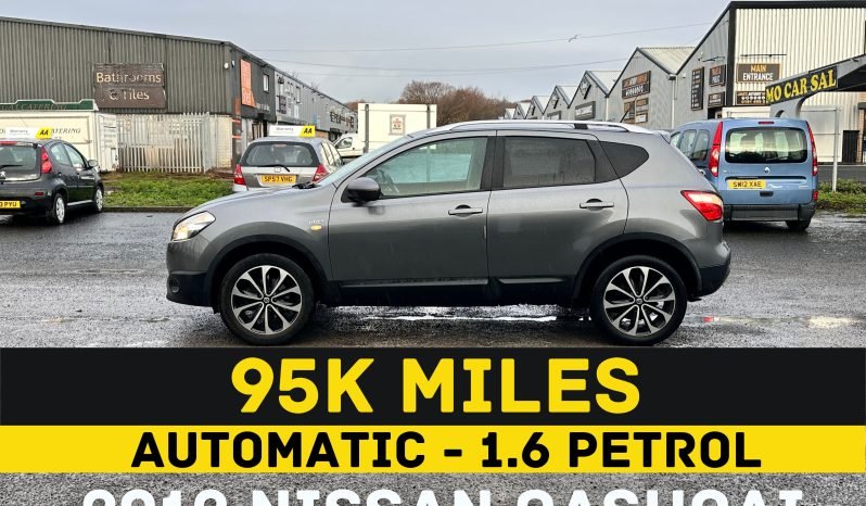 
								AUTOMATIC_1.6 Petrol_2012 Nissan Qashqai_12m MOT_95k Miles_Sat-Nav_360 Cam_x2 Keys_3m Evo Warranty full									