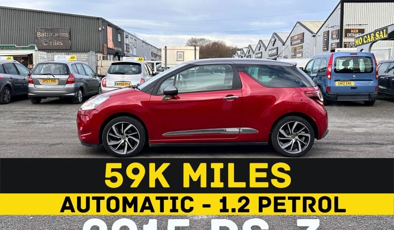 
								AUTOMATIC_1.2 Petrol_DS-3_£20 Tax_12m MOT_59k Miles_Sat-Nav_3 months Warranty_ full									