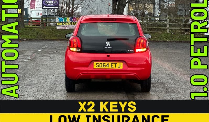 
								AUTOMATIC_1.0 Petrol_2014 Peugeot 108_£20 Tax_9m MOT_95k Miles_Bluetooth_Media Screen_x2 Keys_3 months Evo Warranty_ full									