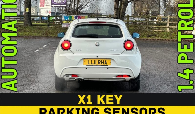 
								AUTOMATIC_1.4 Petrol_2011 Alfa Romeo Mito_9m MOT_103k Miles_Parking Sensors_ 3 months Evo Warranty_ full									