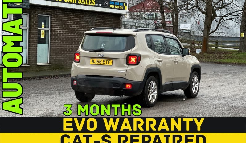 
								AUTOMATIC_1.4 Petrol_2016 Jeep Renegade_43k Miles_12m MOT_Sat-Nav_3m Warranty_ full									