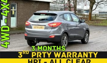 
									MANUAL_4WD 2.0 Diesel_2015 Hyundai ix35_12m MOT_94k Miles_Srvc Hstry_Towbar_3 months Evo Warranty full								